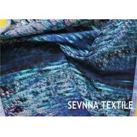 China Semi Dull Lycra Spandex Fabric , Vanish Patterned Lycra Stretch Fabric factory