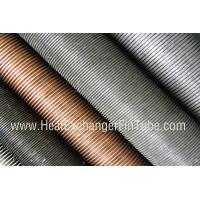 Quality Condenser Copper Finned Tube , C12200 / C12100 / C68700 / C70600 / C71500 for sale