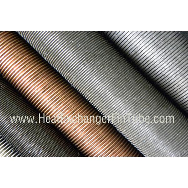 Quality Condenser Copper Finned Tube , C12200 / C12100 / C68700 / C70600 / C71500 for sale