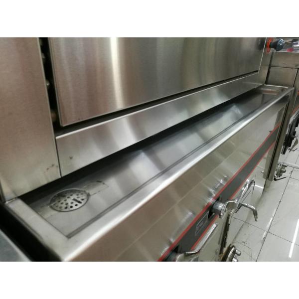 Quality 3 Door Full Commercial Electric Steamer / Stainless Steel Gas Steamer 900 * 820 for sale