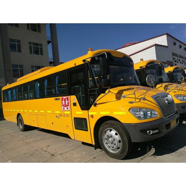 Quality 276 Kw 56 Seats Used School Bus 2017 Year 22L/100km Fuel Consumption for sale