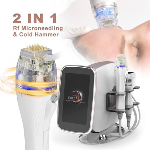 Quality Radio Frequency RF Microneedling Machine Skin Care Scar Removal With Cold Hammer for sale