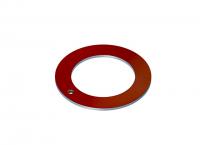 China Customized Thinkness Bronze Gleitlager PTFE Washer Steel Backed Metric Size factory