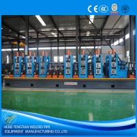 Quality 90mm Full Welded 3.0mm Automatic Tube Mill Equipment High Speed for sale
