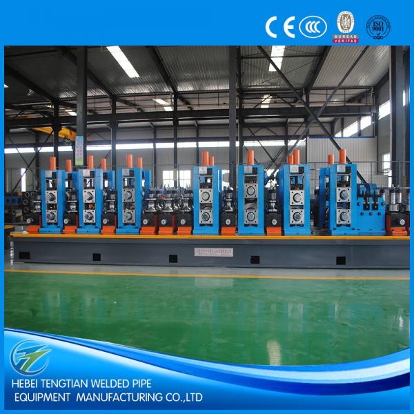 Quality 90mm Full Welded 3.0mm Automatic Tube Mill Equipment High Speed for sale