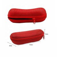 China Customised Oxford Cloth Sunglass Cases Zip Up Glasses Case Anti Pressure factory
