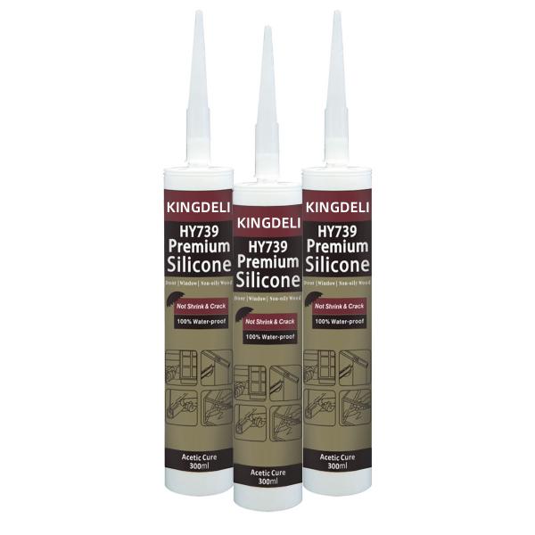 Quality Customized Flexible Acetic Silicone Sealant Weathering Resistant for sale