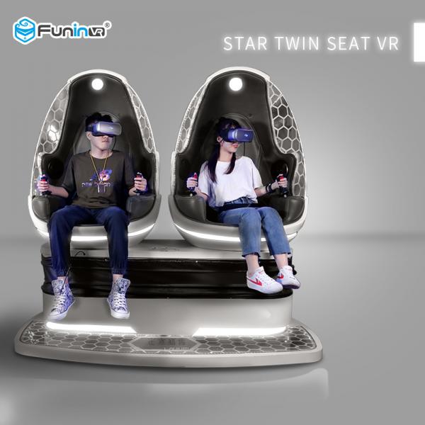 Quality Sheet Metal Material VR Egg Chair Simulator Game Machine ACS SGS SASO for sale