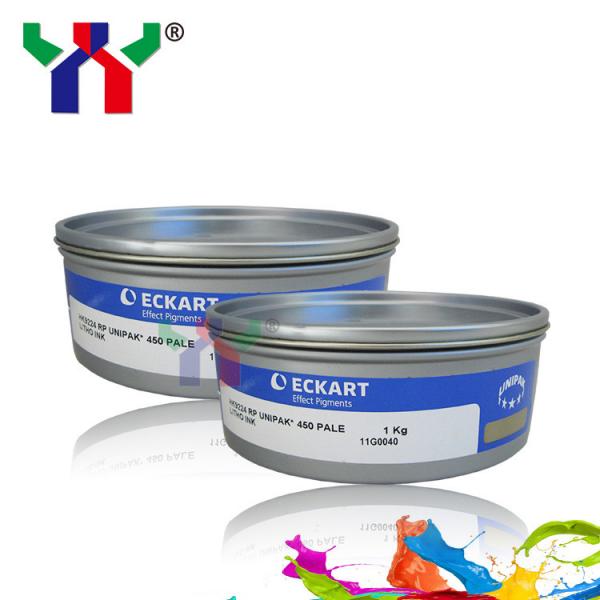 Quality 1kg Package 9224 Offset Printing Ink Eckart Gold Silver Fast Drying Ink for sale
