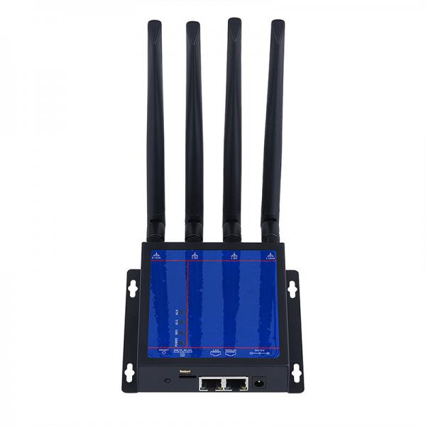 Quality Black Metal Shell 4G Wifi Router 4g Wireless Router 12V DC Power for sale