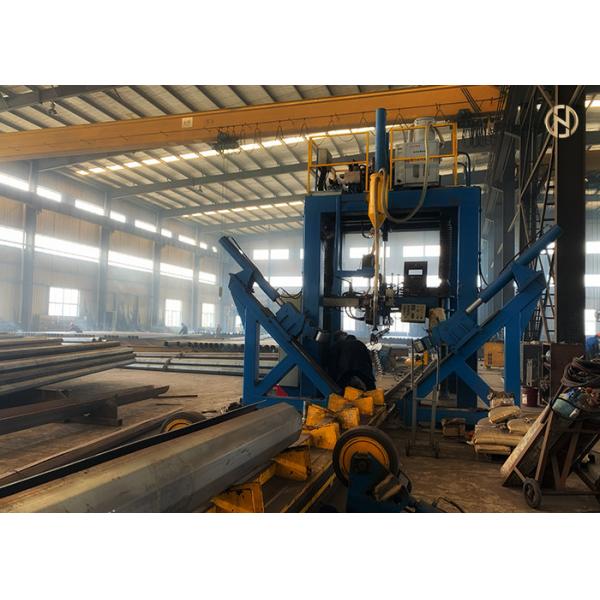 Quality Galvanized Color Tubular Steel Pole 33KV Double Circuit Suspension Tower for sale