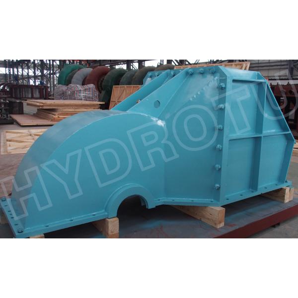 Quality Pelton Water Turbine / Pelton Hydro Turbine With Forged CNC Wheel For 530m Head Hydropower Station for sale