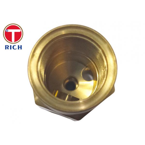 Quality Brass Copper CNC Machining Parts 260 C360 H59 H65 H68For Air Conditioner Fitting for sale
