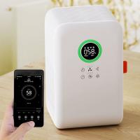 China OEM Personal Portable Ionic UV LED Smart WIFI Home Air Purifier for sale