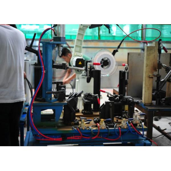 Quality 350A 500A Robotic Welding Systems For Metal Chair Desk Legs 6.5'' Color LED Screen for sale
