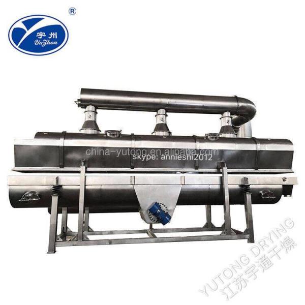 Quality 20-260kg Vibro Fluid Bed Horizontal Drying Machine For Food Pellets for sale