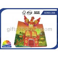 China Custom Pop Up Book Printing Services / Children Reading Book Printing For 3D Book factory