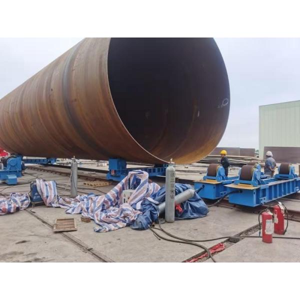 Quality 1000mm 200T Tank Turning Rolls For Offshore Wind Tower for sale