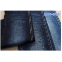 Quality 10.5 Ounce 56" Width Clearer Slub Jeans High Stretch Crosshatch Denim Fabric for sale