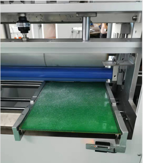 Quality 350mm width PCB in line dusts cleaning machine for SMT line before solder paste for sale