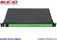 China SC/APC Connector 1*32 Fiber Optic PLC Splitter Patch Panel 1x32 Rack Mount Terminal Box factory