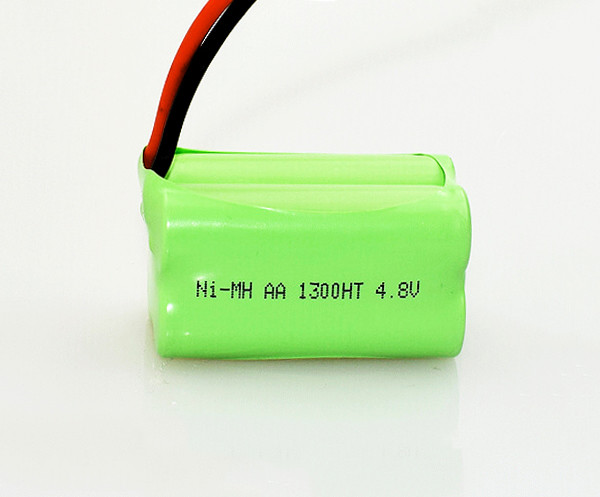 Quality NiMH Fire Exit Light Batteries Rechargeable AA 1300mAh 4.8V for sale