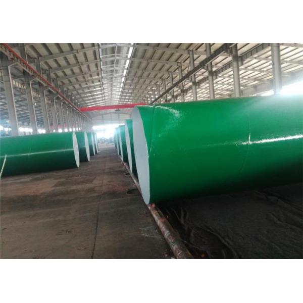 Quality Spiral Welded Steel SSAW Pipe / Steam And Low Pressure Liquid Pipeline for sale