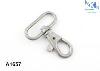 China Polishing Metal Swivel Snap Hook / Nickel Swivel Hooks For Handbags factory