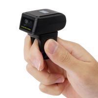 Quality 1D 2D Mini Ring Barcode Scanner QR Code Portable Wearable YHD-3300DB for sale