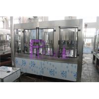 Quality PLC Control 3 In 1 Water Filling Machine SUS304 With Screw Cap for sale