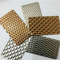 China Cold Rolled Checkered Stainless Steel Sheet Anti Skid Steel Plate factory