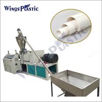 China Rigid pipe PVC water supply pipe manufacturer machine pvc pipe making machine factory
