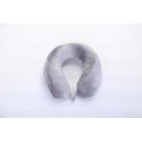 China Grey Color Car Additional Accessories U Shape Memory Foam Travel Pillow factory