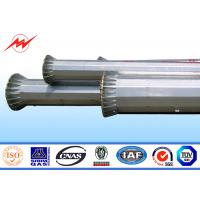 Quality 11M steel galvanized Electrical Power Pole for overhead transmission line for sale