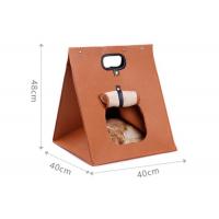 China Multifunctional Portable Felt Cat House Suitable For Cats Under 8 Kg factory
