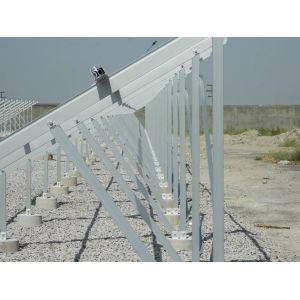 Power Plant Solar Panel Mounting Brackets Structure Aluminum Frame ...