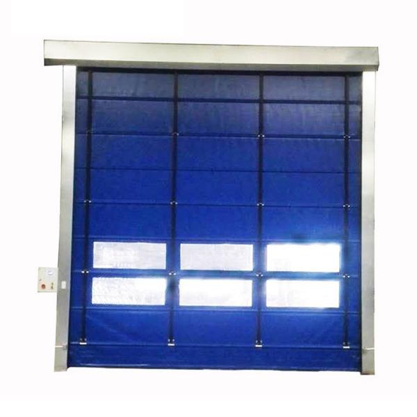 Quality External Galvanized Steel Frame Folding Shutter Doors With Strong Wind - Bar for sale