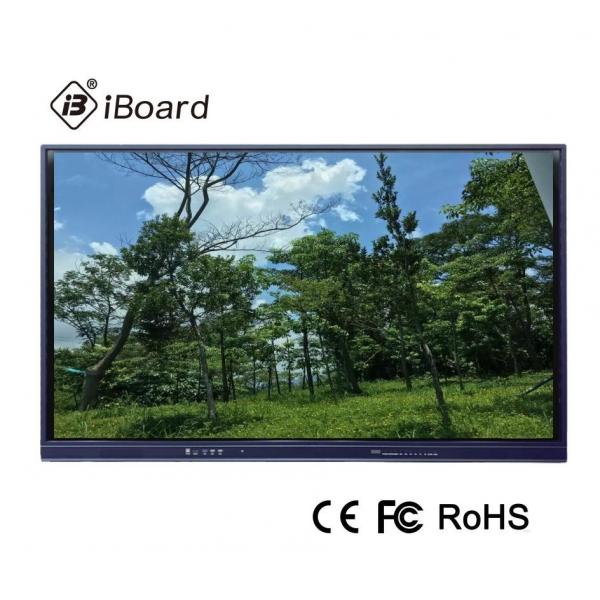Quality 86 Inch Interactive Touch Screen Monitor Tempered AG glass for sale