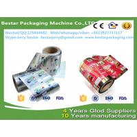 China Ice cream packaging film rolls,plastic bags for popsicle,Food packaging plastic roll film with bestar packaging for sale