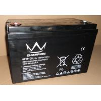 China Professional 6FM105 12v 105ah AGM Sealed Lead Acid Battery UPS / Inverter Batteries for sale