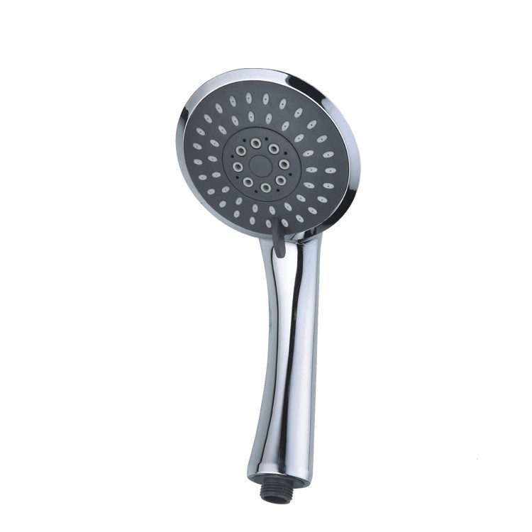 China Hot Sale ABS Plastic Bathroom rainfall Hand Shower Hand Held 3 Functions Shower Head for sale