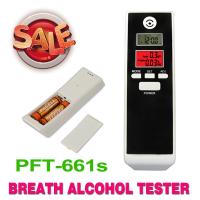 China Mini Digital Personal Alcohol Tester Black With Dual LCD Screen factory