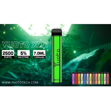 Quality Small Size 2500 Puffs Disposable Vape 5% 2% Nicotine Easy Carrying for sale