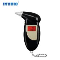 China At168 Portable Mini Lcd Digital Alcohol Tester Breathalyzer Professional factory