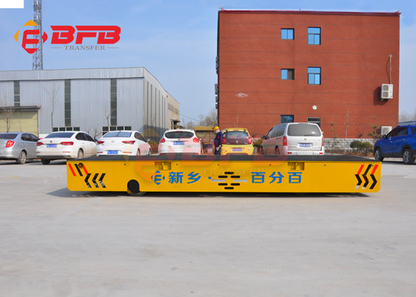 Quality Q235 Agv Intelligent 15t Trackless Flatbed Trolley for sale