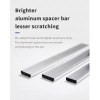 Quality 4 mm unbendable aluminum spacer bar for glass sliding door accessories for sale