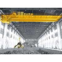 china Hydraulic Grapple Grab Overhead Crane Double Girder 3 Phase 380V 50Hz