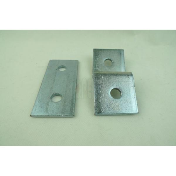 Quality Low-carbon Steel Flat Plate Unistrut Channel, Strut Channel Connecting Fitting with Holes for sale