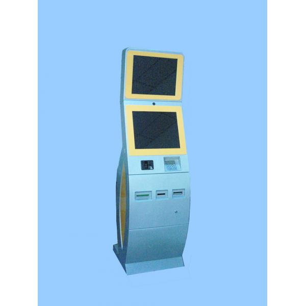 Quality 19" Dual Touch Screen Self Payment Kiosk Advertiting Display for sale