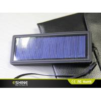 China Ultra Slim 3500mah Mini Solar Power Bank Charger , Solar Power Battery Charger for sale